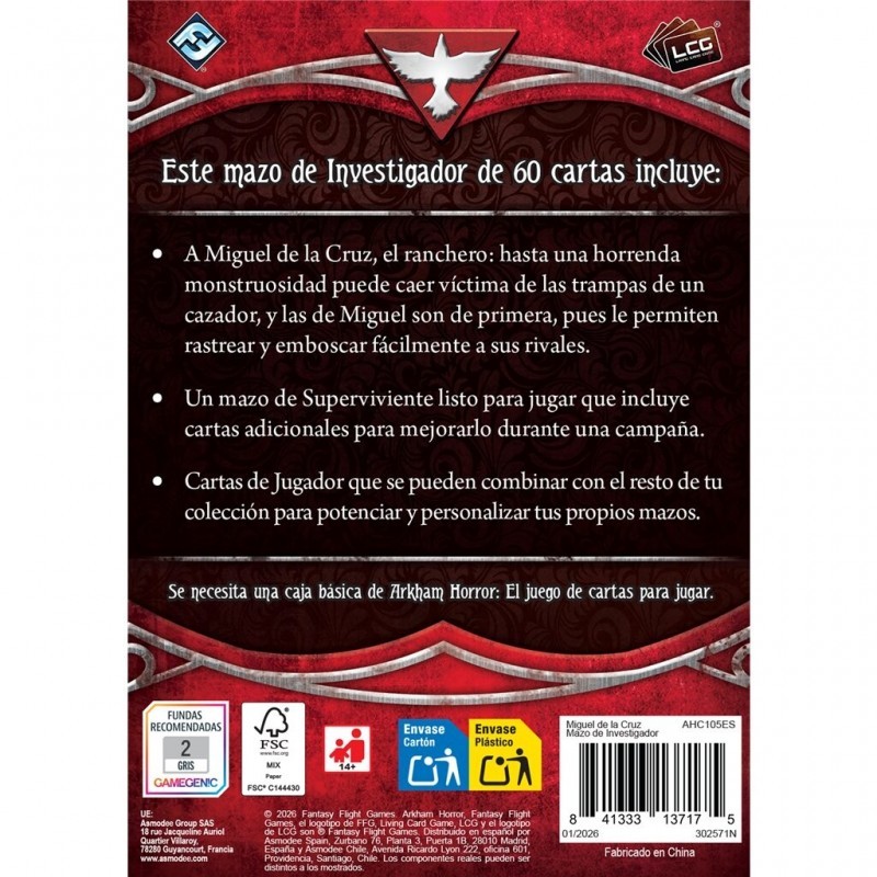 AH LCG: Miguel de la Cruz Mazo de investigador - Imagen 4