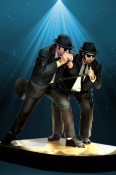Jake Y Elwood Cantando Figura 18 Cm The Blues Brothers