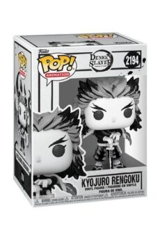 Demon Slayer: Kimetsu no Yaiba POP! Animation Vinyl Figura Rengoku(Sumi-Ink) 9 cm