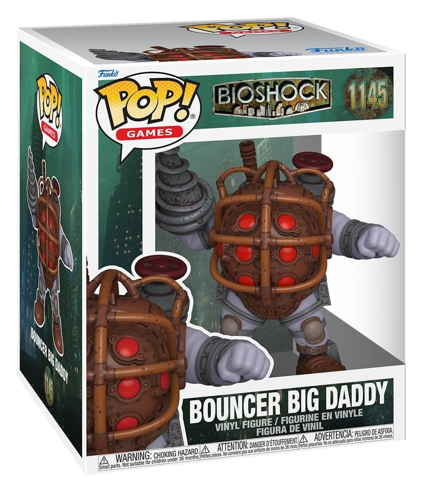 Bioshock Super Sized POP! Vinyl Figura Bouncer Big Daddy 15 cm