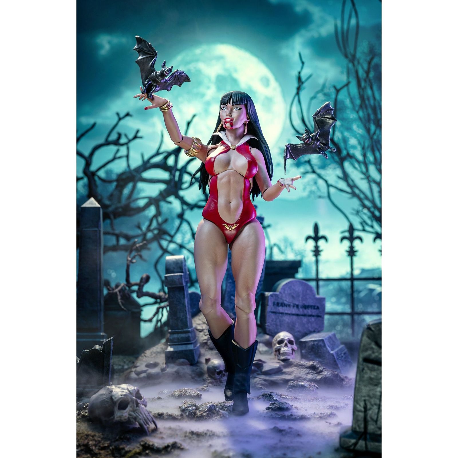 Figura Vampirella Frazetta Icon 16cm - Imagen 2