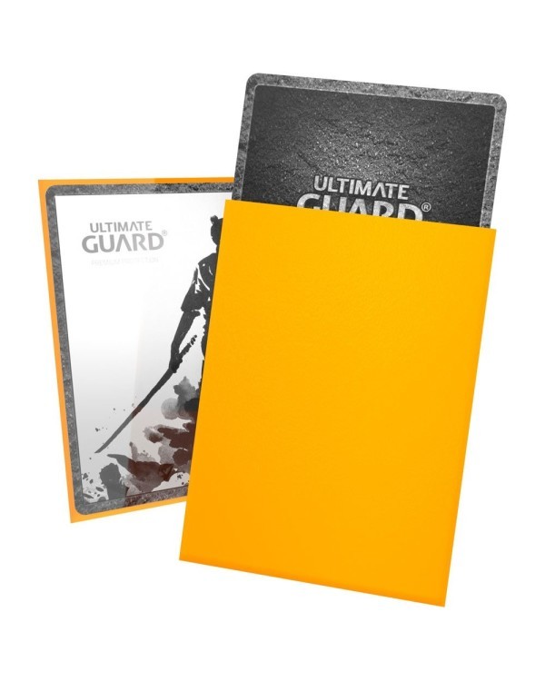 Ultimate Guard Katana Sleeves Standard Size (100) - Yellow