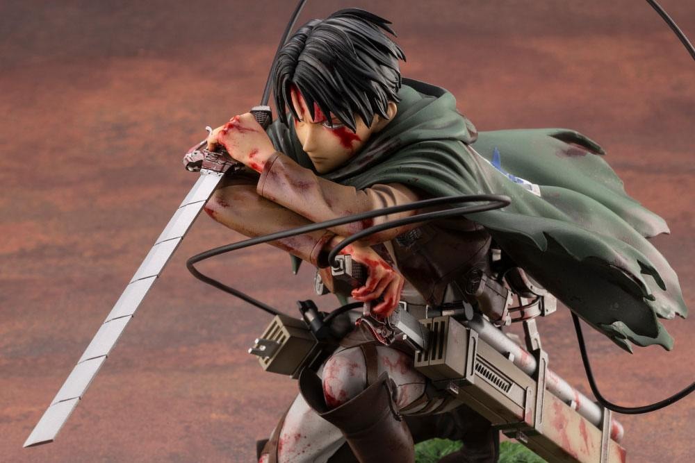 Attack on Titan Estatua ARTFXJ PVC 1/7 Levi Fortitude Ver. 17 cm - Imagen 2