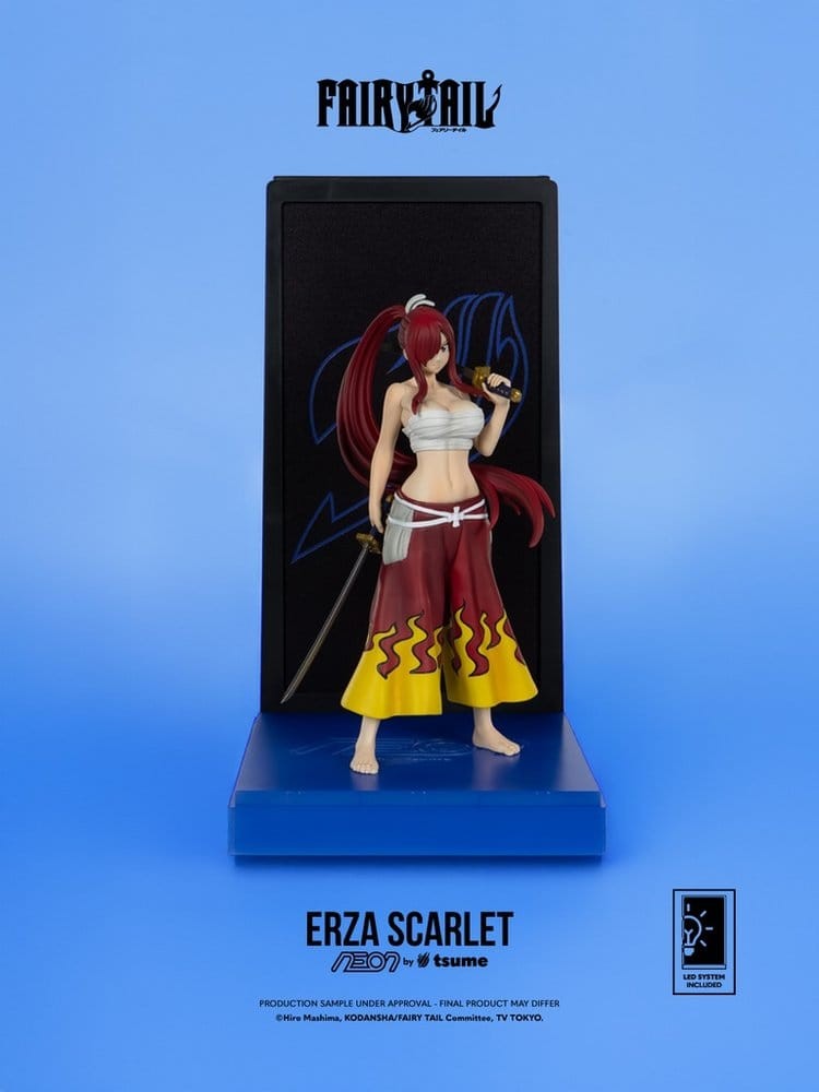 Fairy Tail Neon Figura 1/9 Erza Scarlet 25 cm - Imagen 2