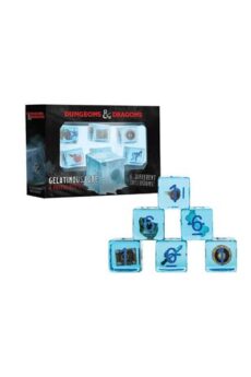 Dungeons & Dragons Pack de dados Gelatinous Cube (6)