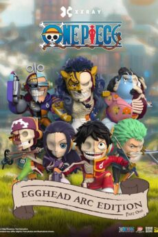 One Piece XXRAY 4 inch Vinyl Figure Egghead Arc Series Part 1 Blind Box