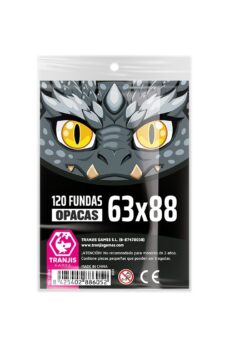 Fundas Dragón Negro (63X88mm)