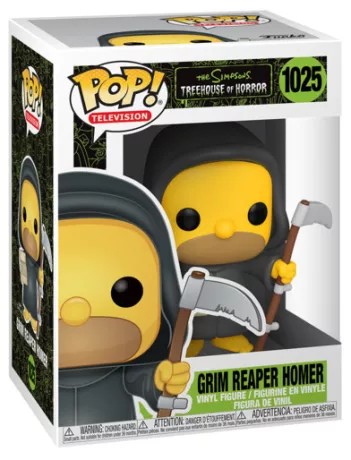Funko POP! The Simpsons Treehouse of Horror Grim Reaper Homer - Imagen 2