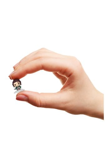 Demon Slayer: Kimetsu no Yaiba Pack de 4 Figuras Bitty POP! Vinyl Tanjiro 2,5 cm - Imagen 2