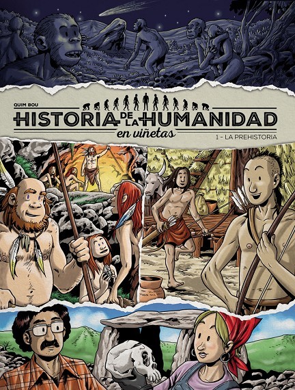 Historia de la humanidad en viñetas 01. La prehistoria