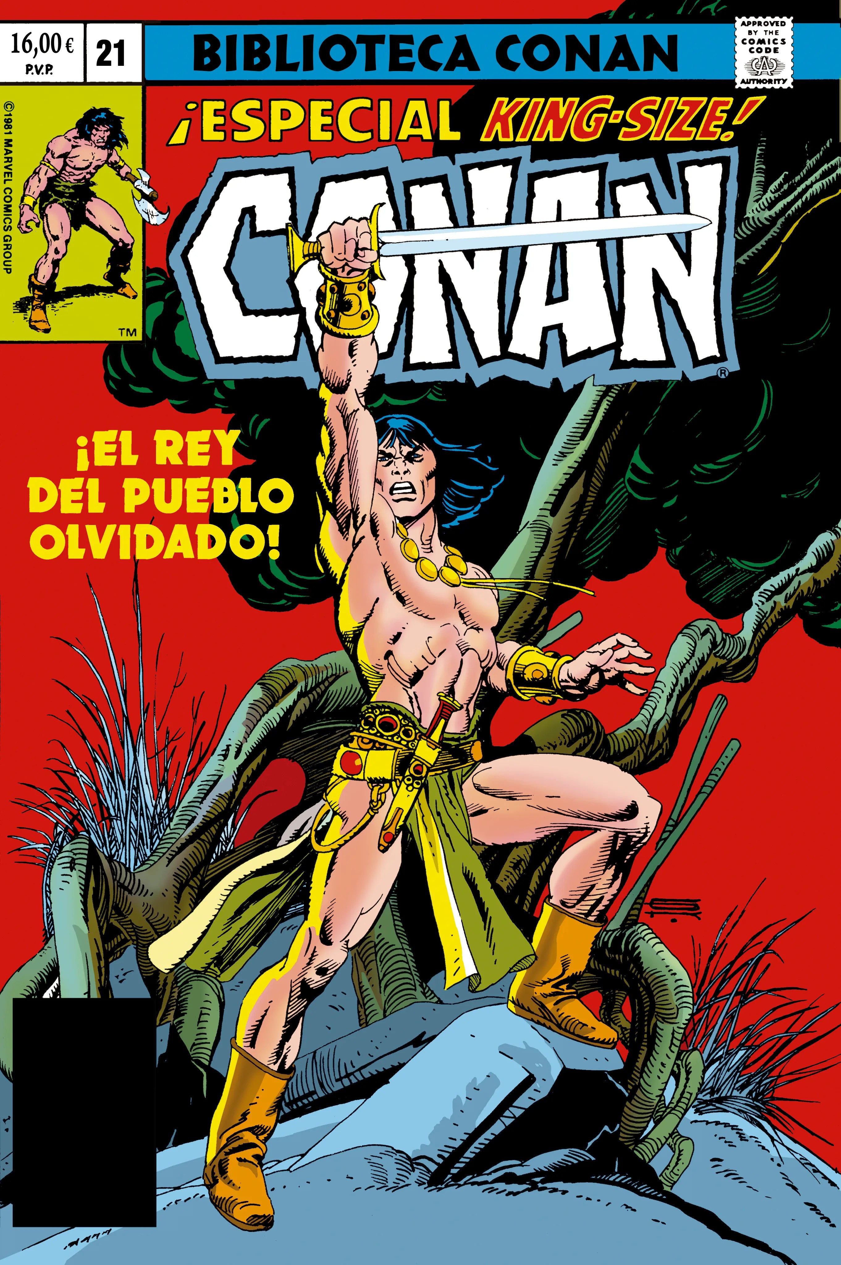 Biblioteca Conan. Conan el Bárbaro 21