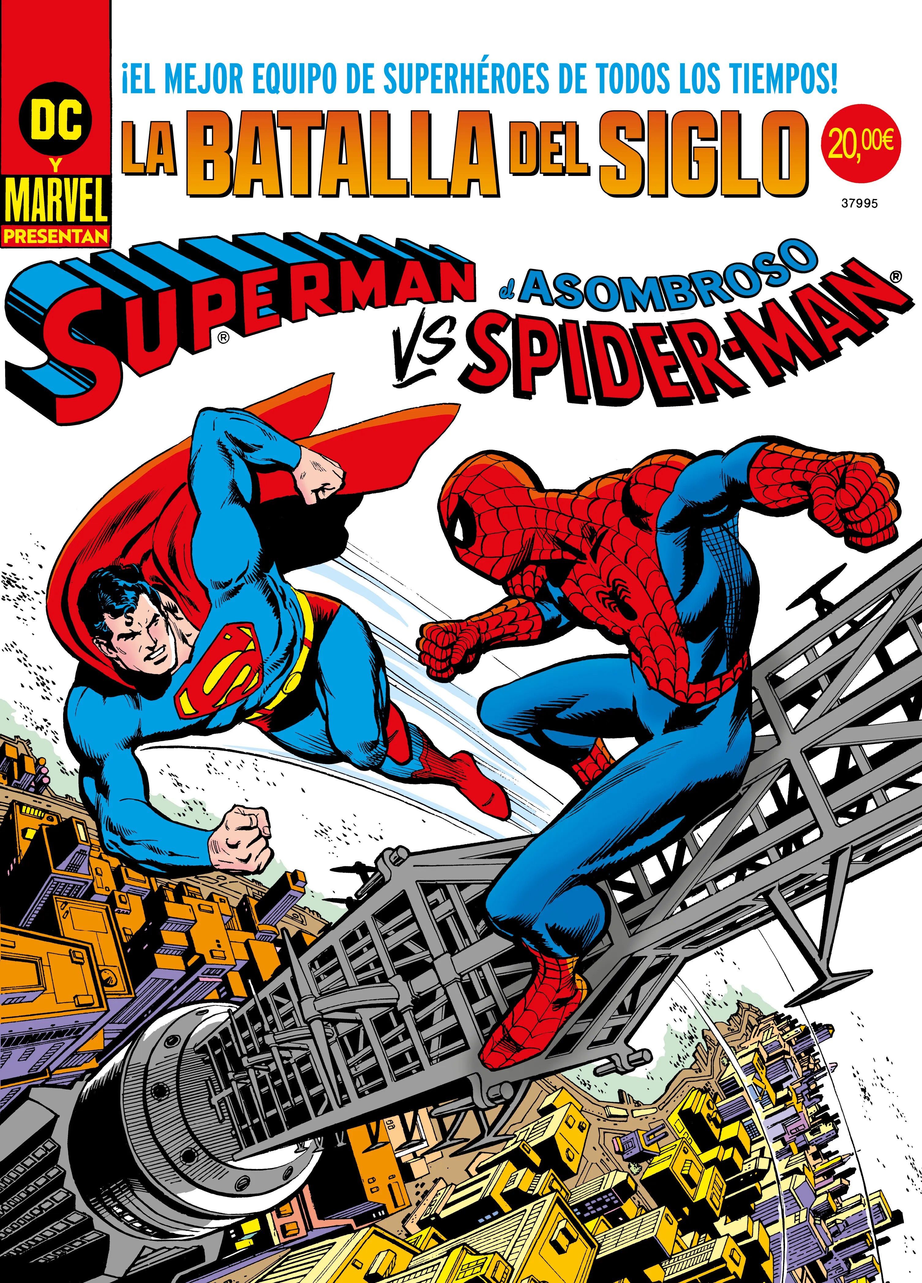 Superman vs. El Asombroso Spiderman. DC/Marvel Comics Treasury Edition