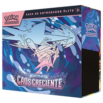 Pokémon TCG Caja de Entrenador Élite Caos Creciente
