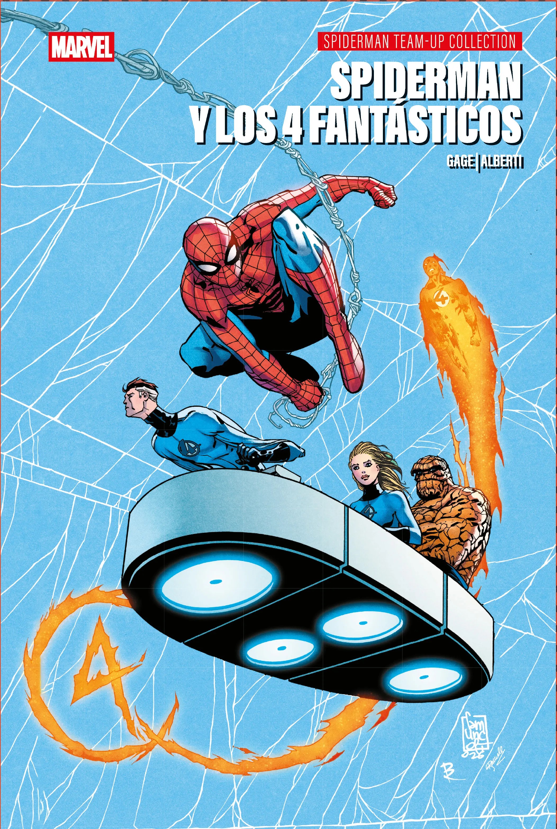 Spiderman y los 4 Fantásticos