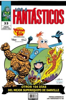 Los 4 Fantásticos 8 (Portada Alternativa Disney)
