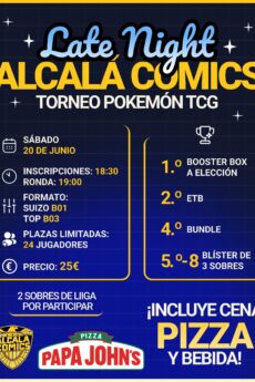 LATE NIGHT ALCALÁ COMICS POKEMON TCG