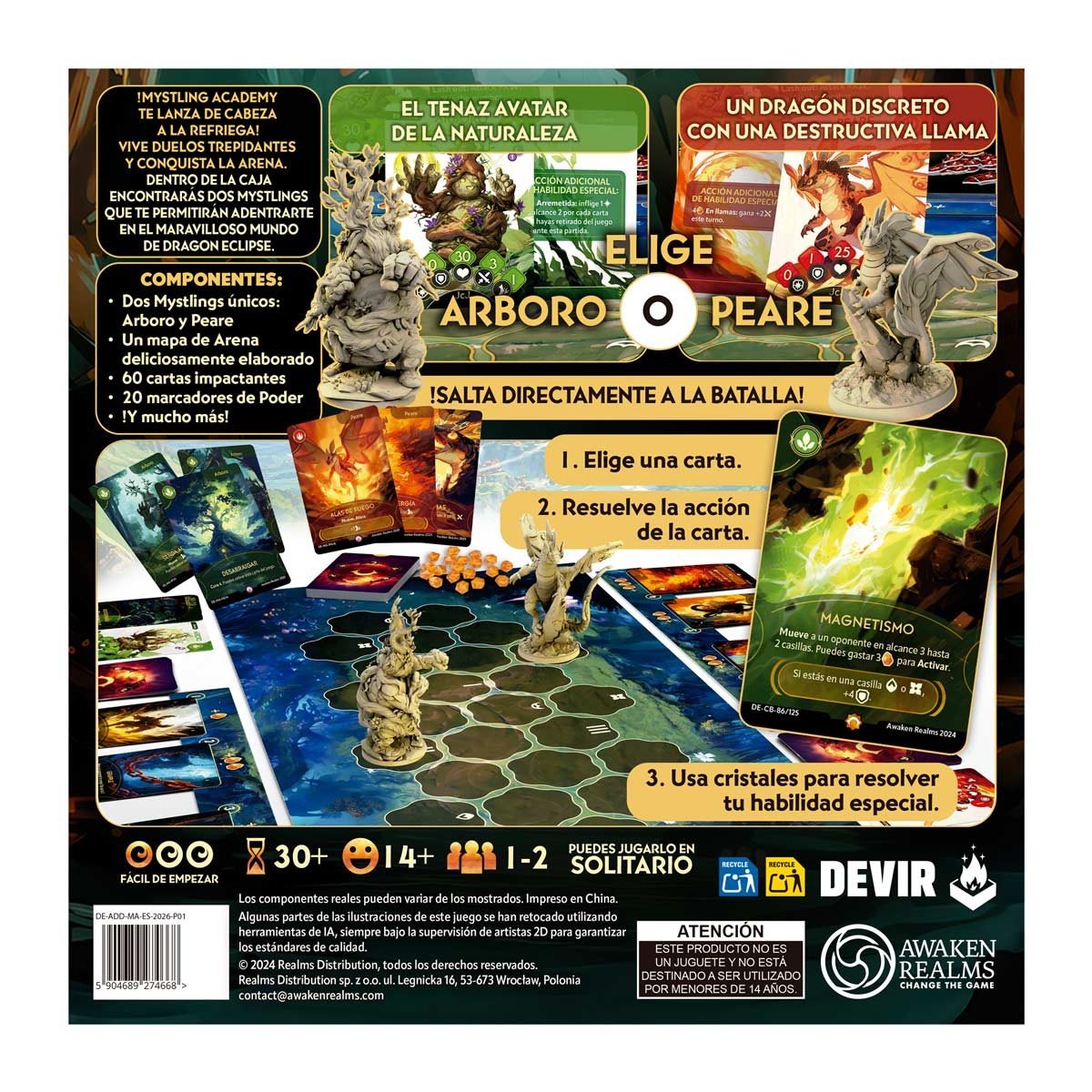 Mystling Academy: Peare VS Arboro - Imagen 3