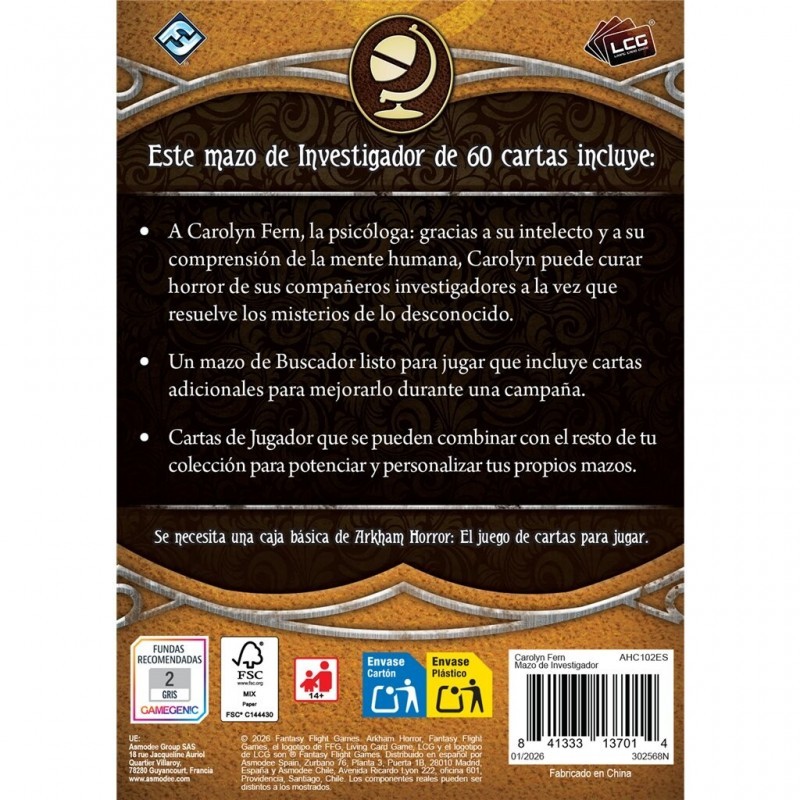 AH LCG: Carolyn Fern Mazo de investigador - Imagen 4