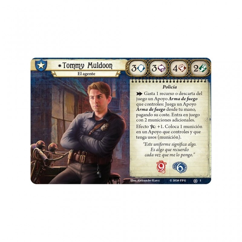 AH LCG: Tommy Muldoon Mazo de investigador - Imagen 3