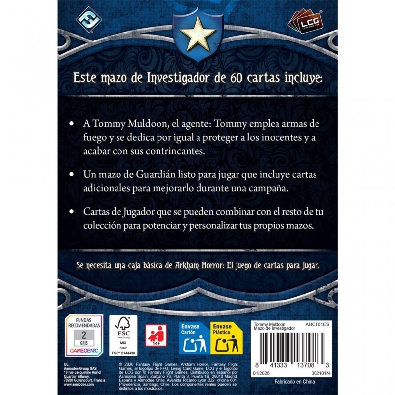 AH LCG: Tommy Muldoon Mazo de investigador - Imagen 4