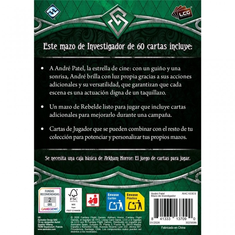 AH LCG: André Patel Mazo de investigador - Imagen 4
