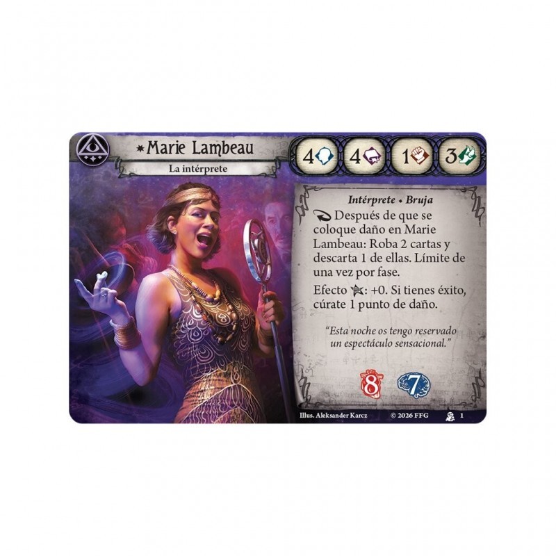 AH LCG: Marie Lambeau Mazo de investigador - Imagen 3