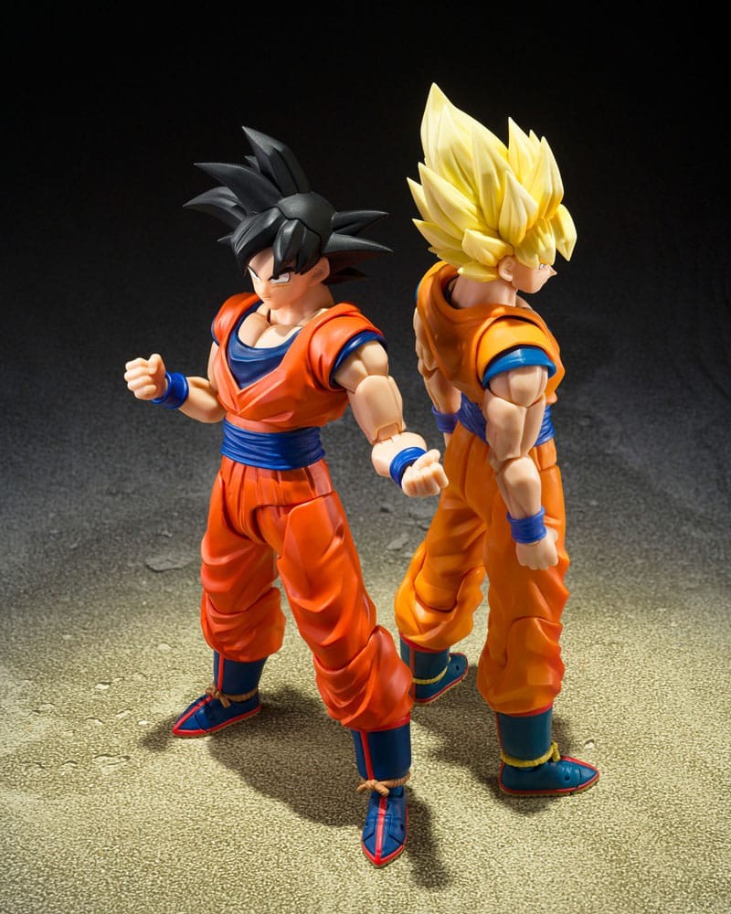 Dragon Ball Z Figura S.H.Figuarts Son Goku (The Kind-Hearted Saiyan) 14 cm - Imagen 3