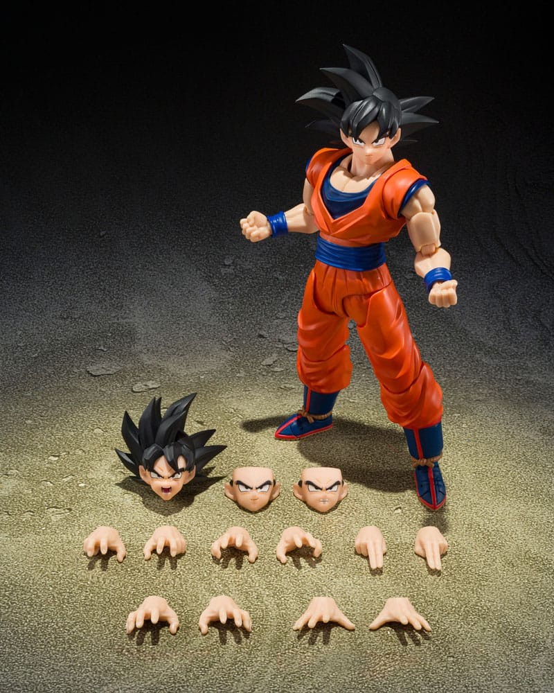 Dragon Ball Z Figura S.H.Figuarts Son Goku (The Kind-Hearted Saiyan) 14 cm - Imagen 4