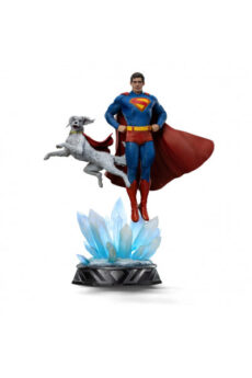 Superman Legacy Estatua 1/10 Art Scale Superman & Krypto 32 cm
