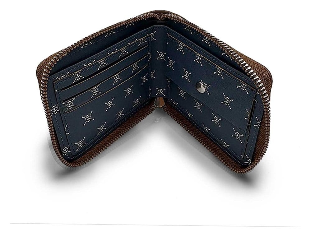 One Piece Cartera Man Zip Skull - Imagen 2