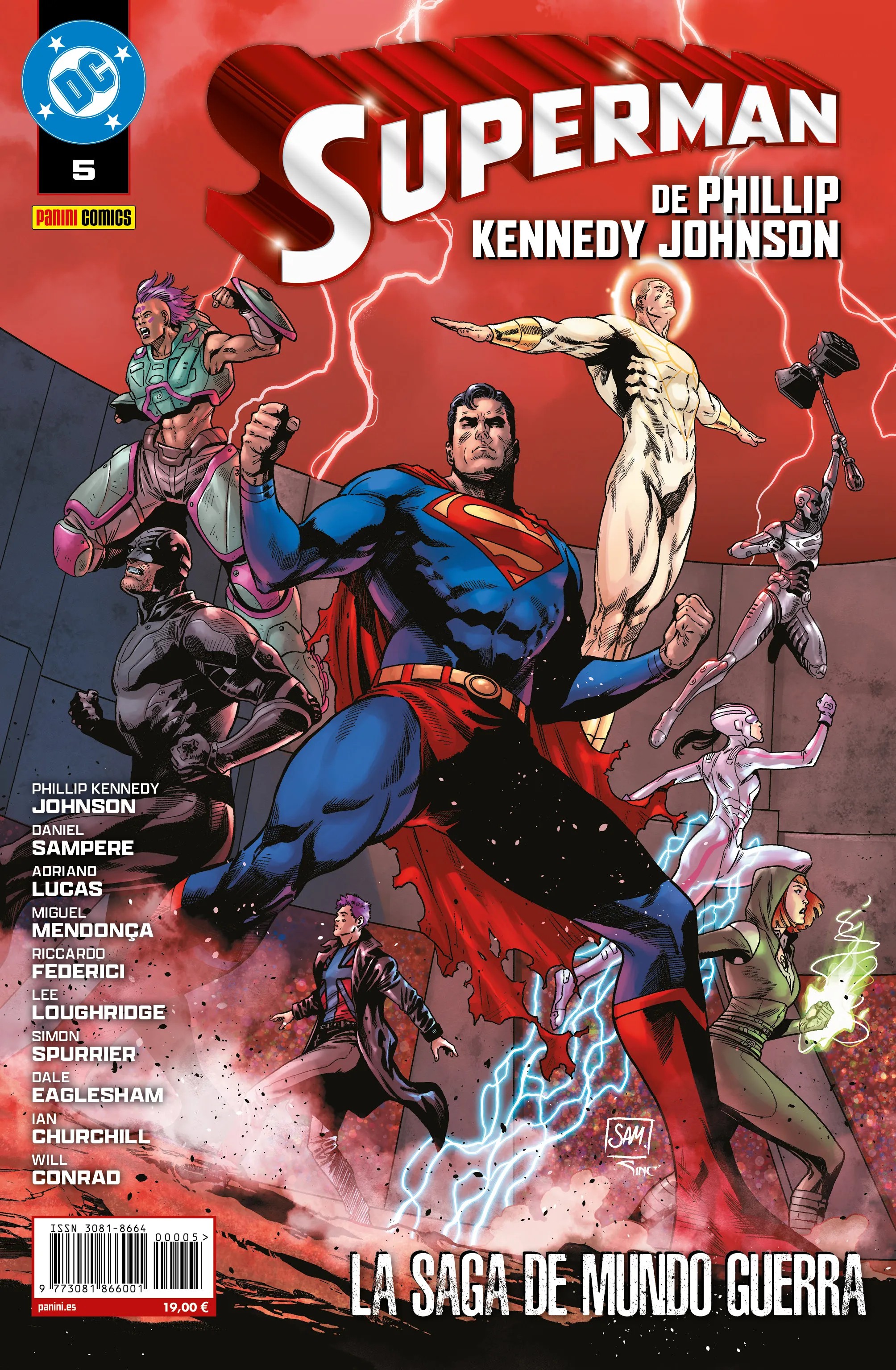 Superman de Phillip Kennedy Johnson 5. La saga de mundo guerra