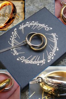 The Lord of the Rings Anillos Entrelazados Pendant