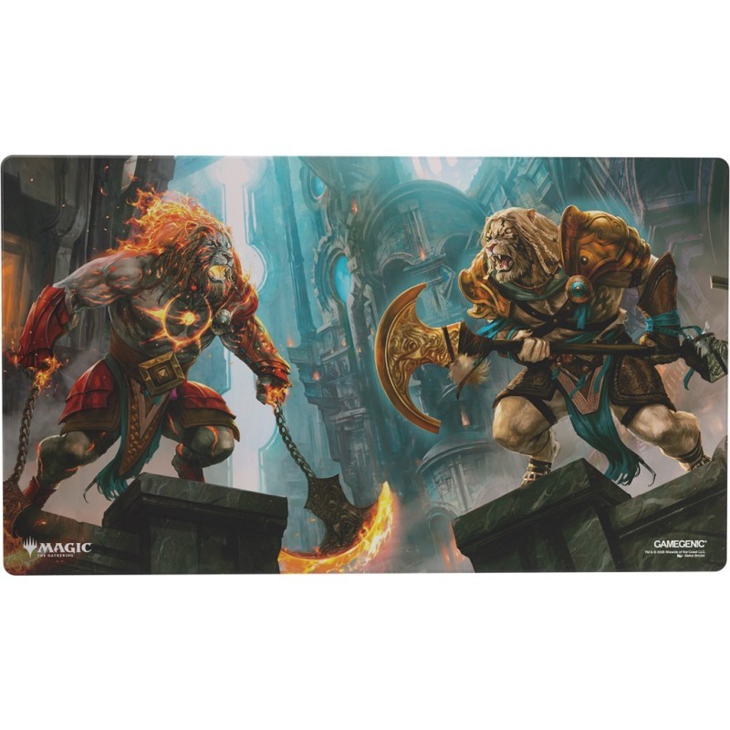 MTG Reality Fracture Playmat Ajani - Imagen 2