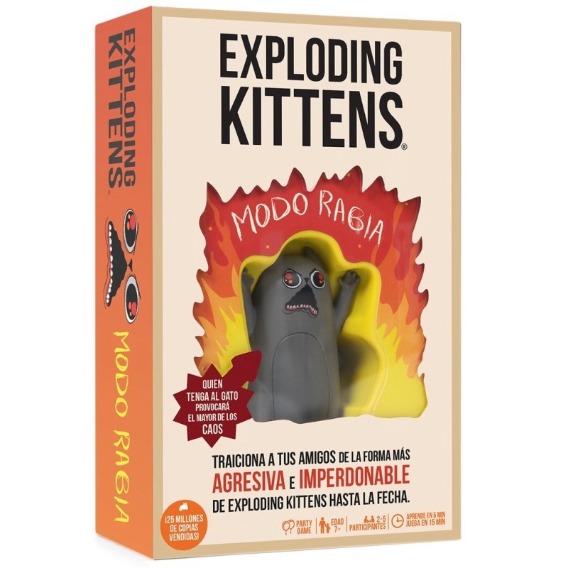 Exploding Kittens Modo rabia