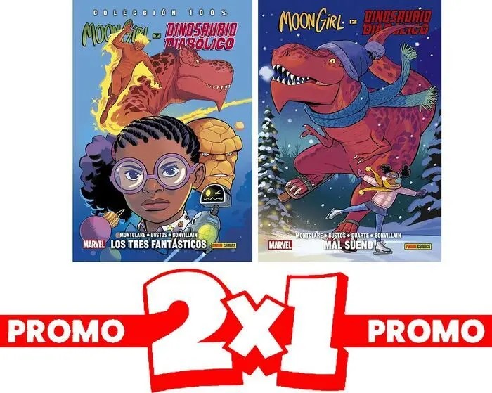 2x1 Moon Girl y dinosaurio diabólico 05 + 07