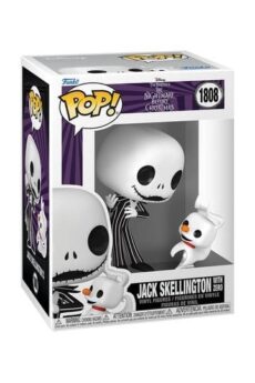 Pesadilla antes de Navidad Figura POP! & Buddy Vinyl Jack & Zero 9 cm